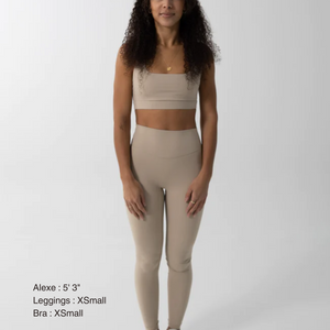 Blair leggings - Beige oatmilk