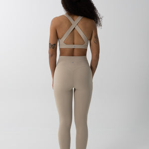 Blair leggings - Beige oatmilk