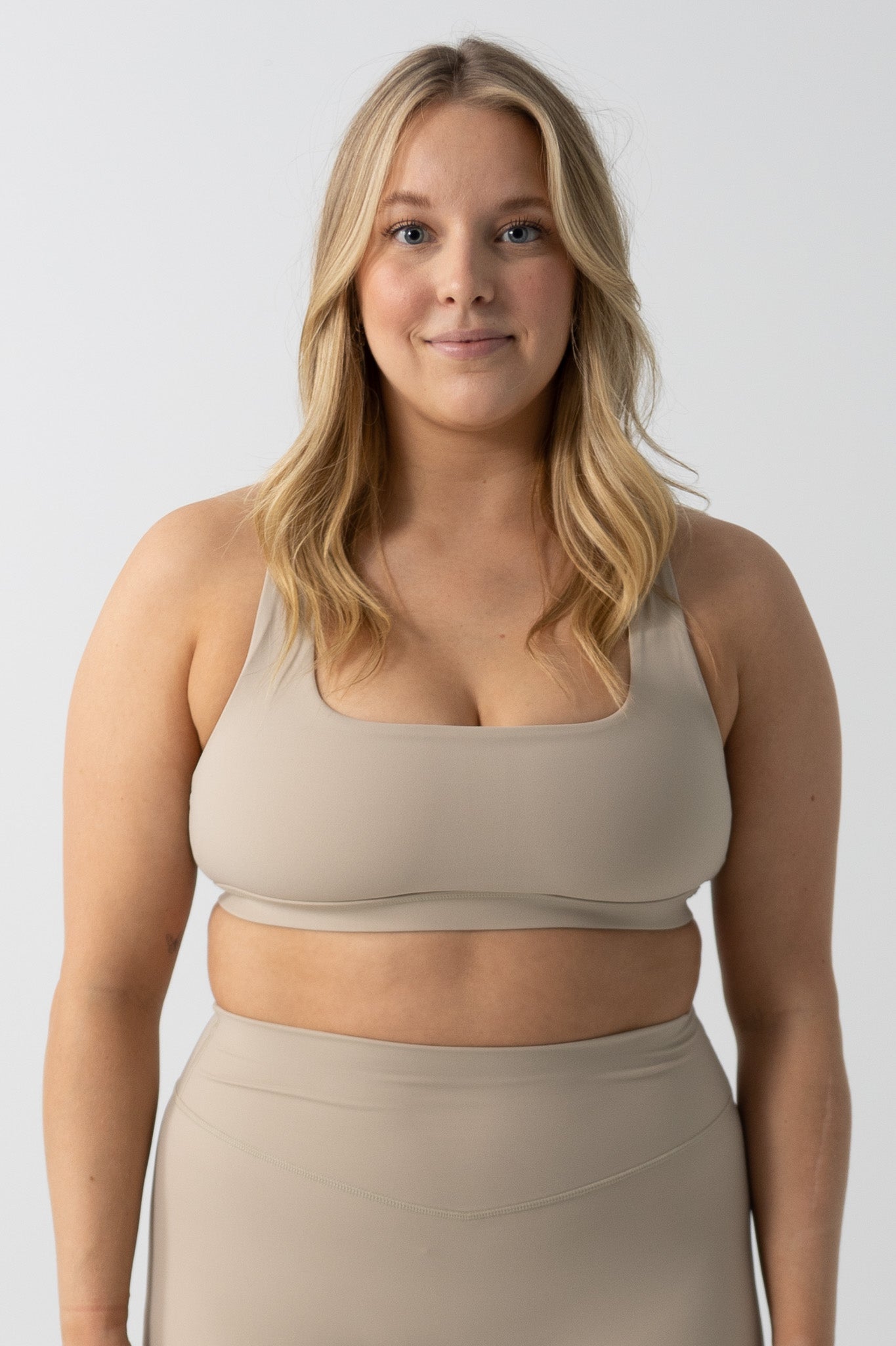 Lana top - Beige oatmilk