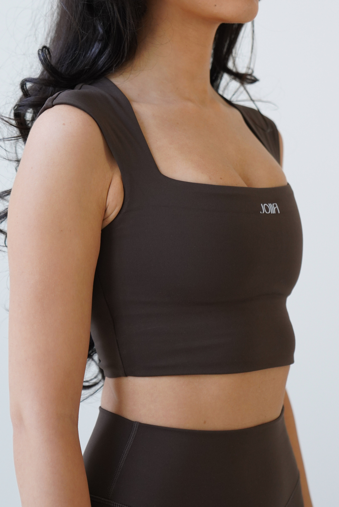 Adèle top - Coffee dust brown