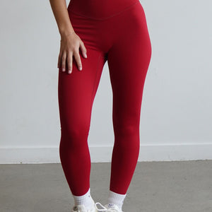 Blair leggings - Rouge épicé