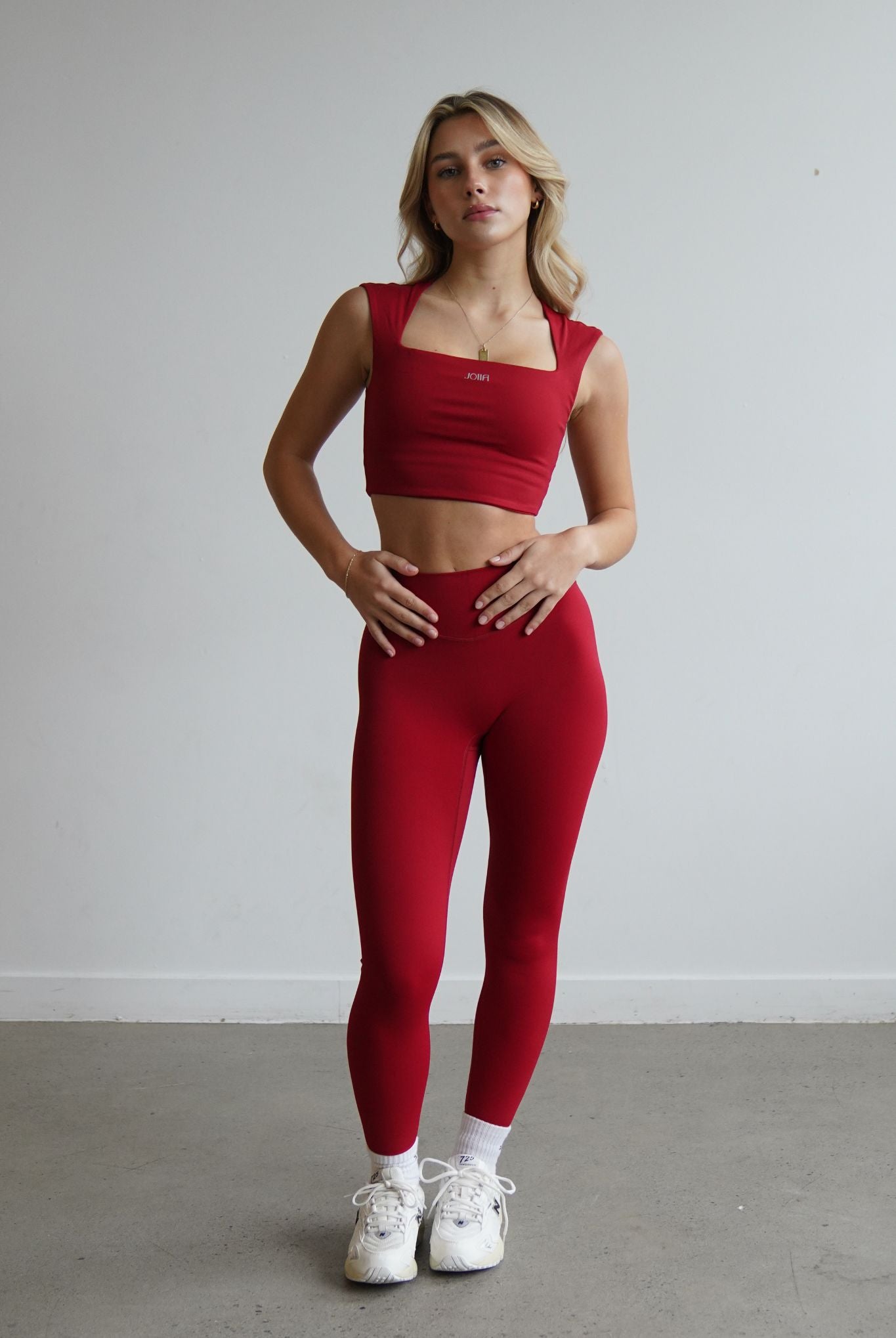 Blair leggings - Rouge épicé