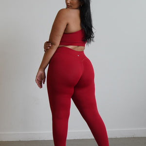 Blair leggings - Rouge épicé