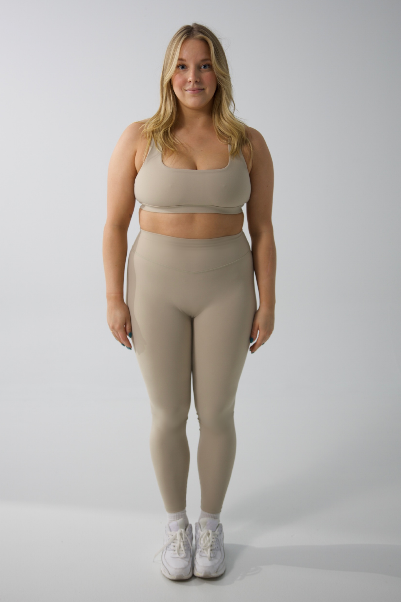 Blair leggings - Beige oatmilk