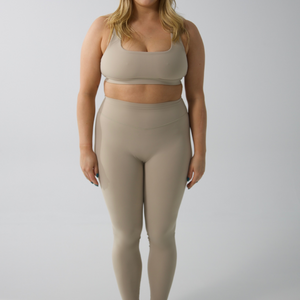 Blair leggings - Beige oatmilk