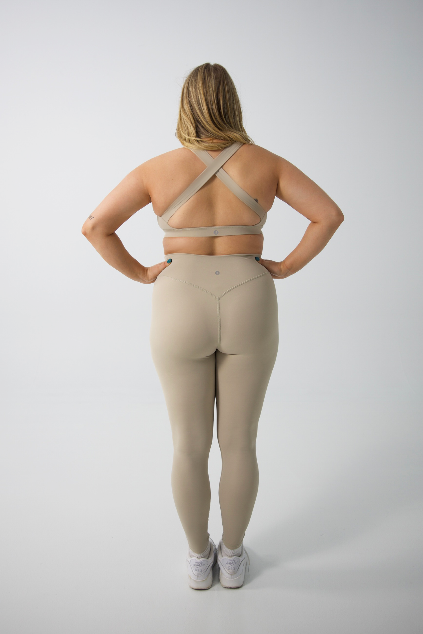 Blair leggings - Beige oatmilk