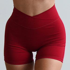 Ivy biker shorts 5" - Rouge épicé