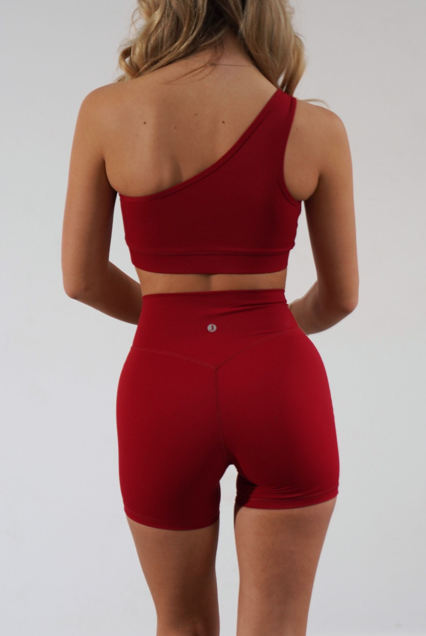 Ivy biker shorts 5" - Rouge épicé