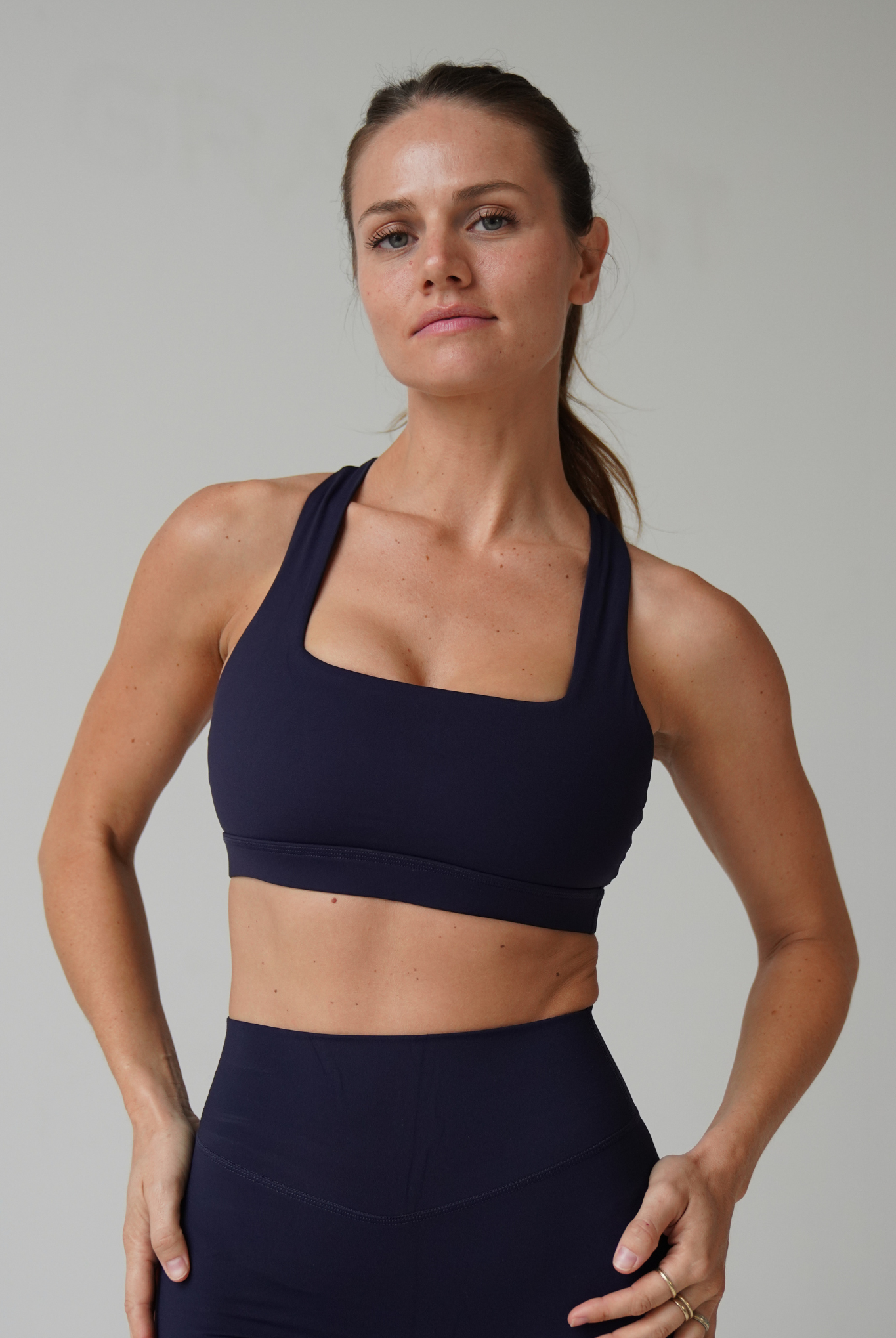 Lana top - Midnight blue