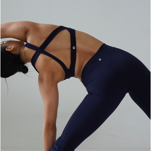 Lana top - Midnight blue