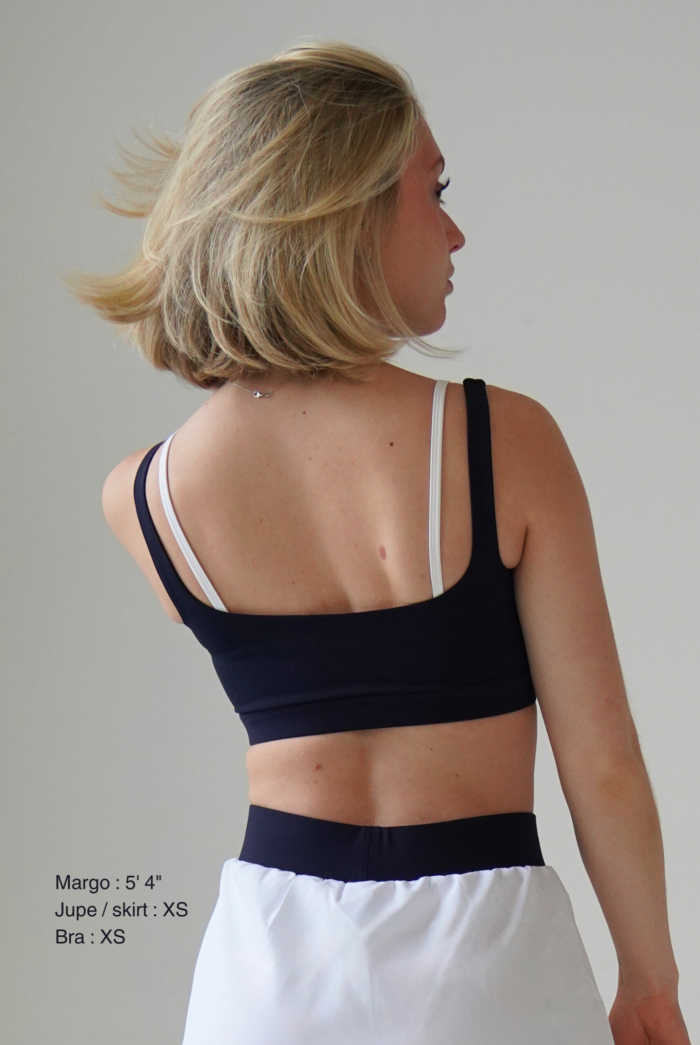 Luna top - Bleu minuit