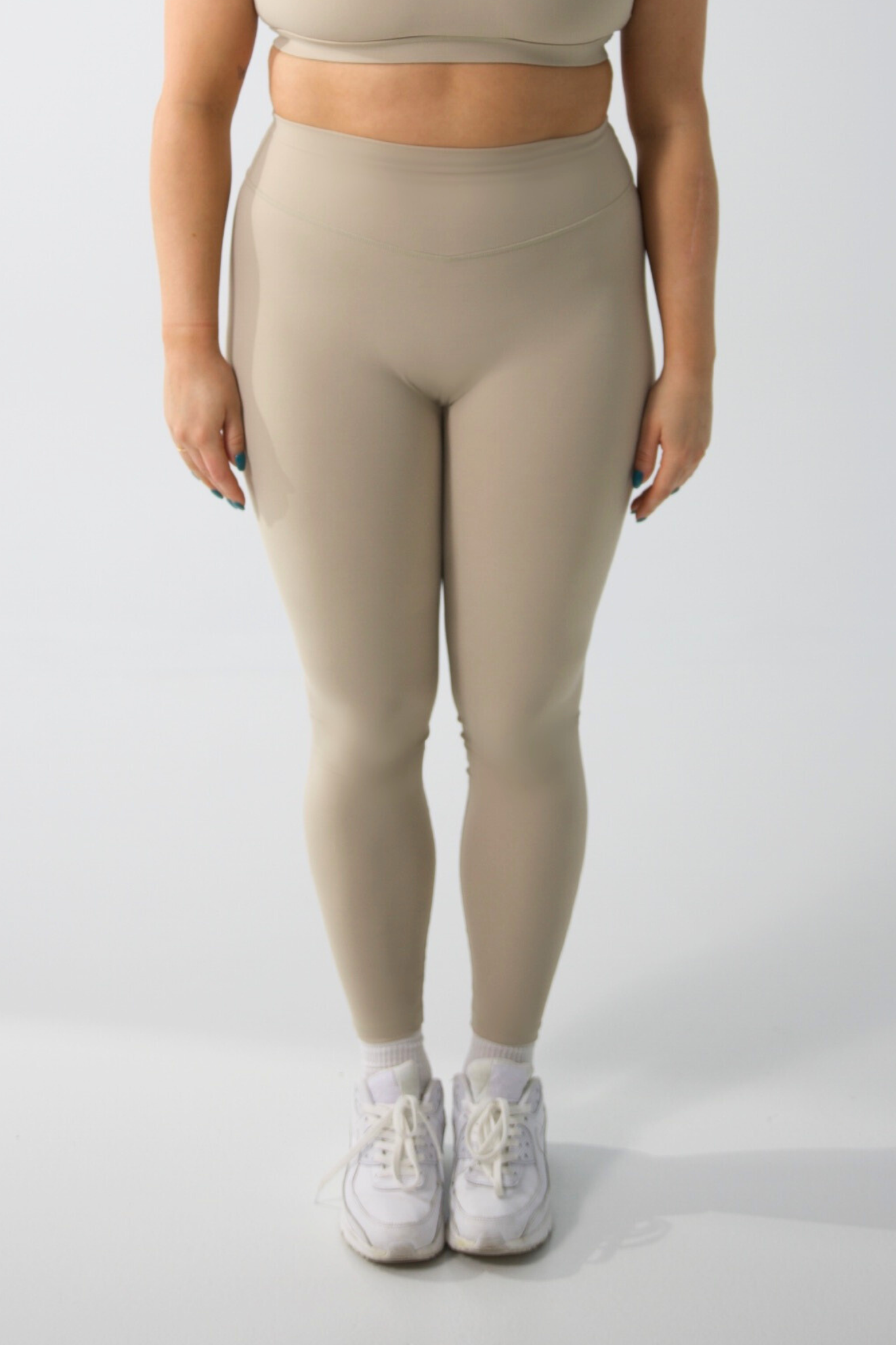 Blair leggings - Beige oatmilk